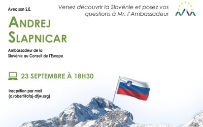 Webinaire proposé par l’OFAJ jeudi 23 septembre 2021 : venez découvrir la Slovénie !