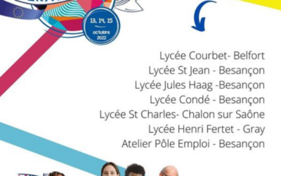 ERASMUSDAYS 2022 : 4ème édition au Lycée Condé de Besançon