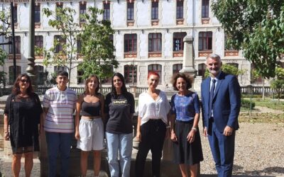 Trois lycéennes du lycée Carnot ont inauguré un programme de mobilité en réciprocité d’un mois à Murcia en Espagne