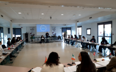 Simulation du conseil de l’Union Européenne au lycée Mathias de Chalon-sur-Saône