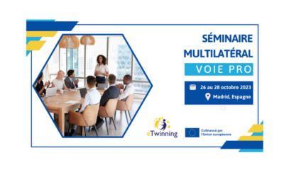Séminaire eTwinning multilatéral du 26 au 28 octobre 2023 à Madrid 