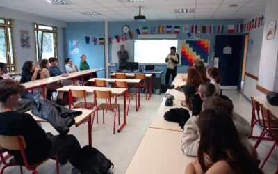 Intervention du Bolivien Federico CHIPANA au lycée Montchapet, Dijon – 18 octobre 2024