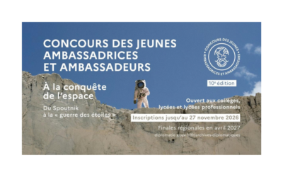10e édition du Concours des jeunes ambassadrices et ambassadeurs