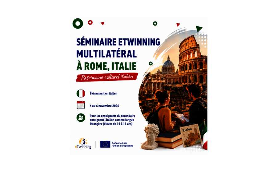 Visuel seminaire Italie eTwinning snd degre Nov26